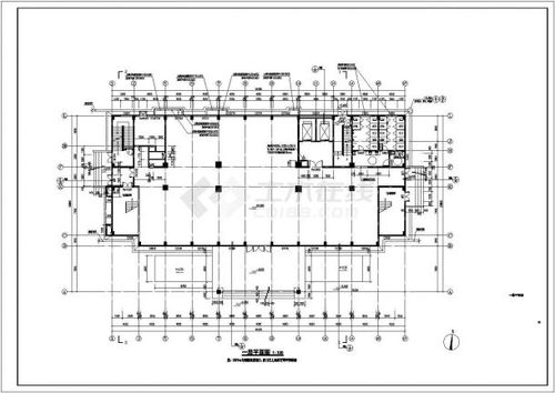 老年人养老康复疗养中心及办公用房建筑图